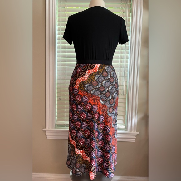 ANTHROPOLOGIE Corey Lynn Calter Bias Midi Skirt - Black Print, NWT - Picture 6 of 11